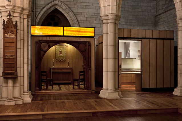 Supreme Award Winner and Culture and Civic Award Winner - St Thomas' Chapel in St. Matthew-in-the-City Church by Salmond Reed Architects.
