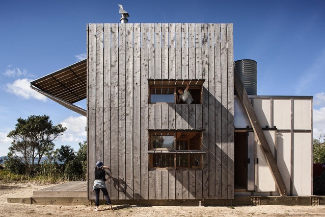 Hut on Sleds by Crosson Clarke Carnachan Architects.
