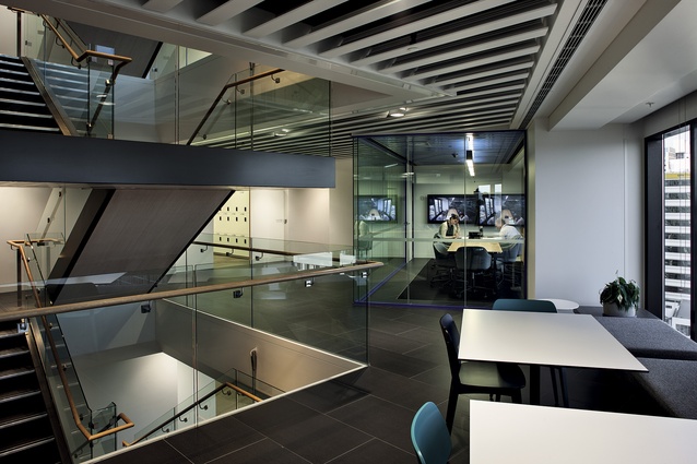 ANZ office interior.