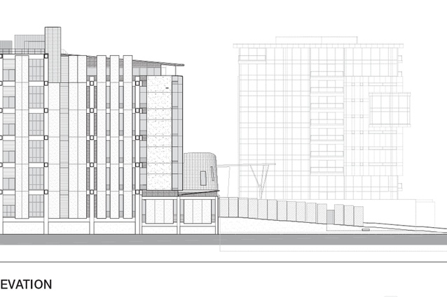 East Elevation.