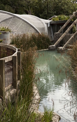 The 'Islands' (Moutere Rahui) habitat within the precinct.